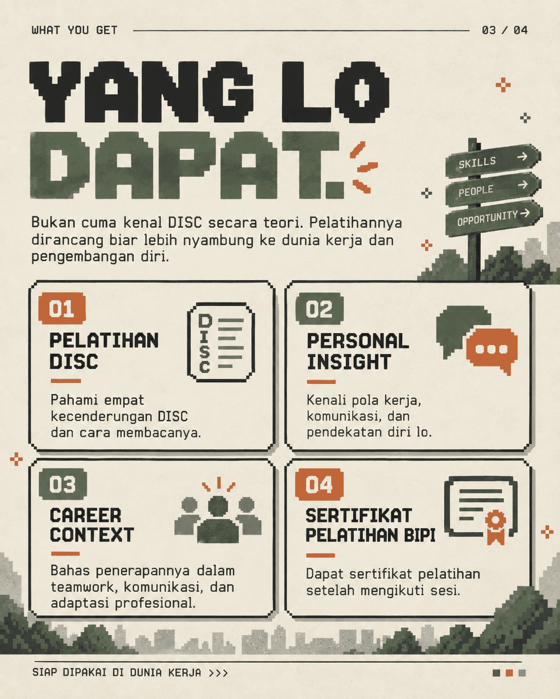 Poster Pelatihan DISC by BIPI 3 dari 4