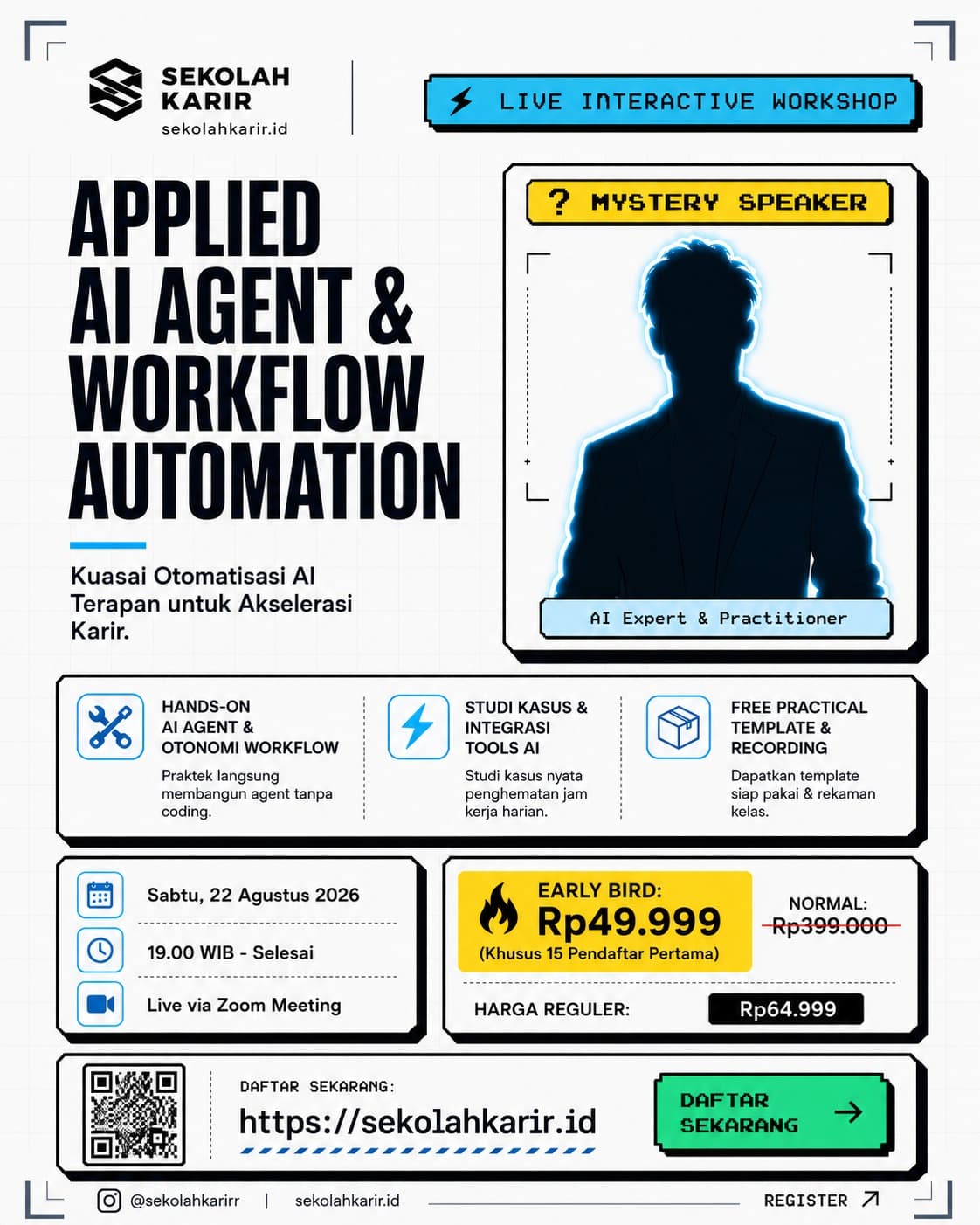 Poster Applied AI Agent & Workflow Automation